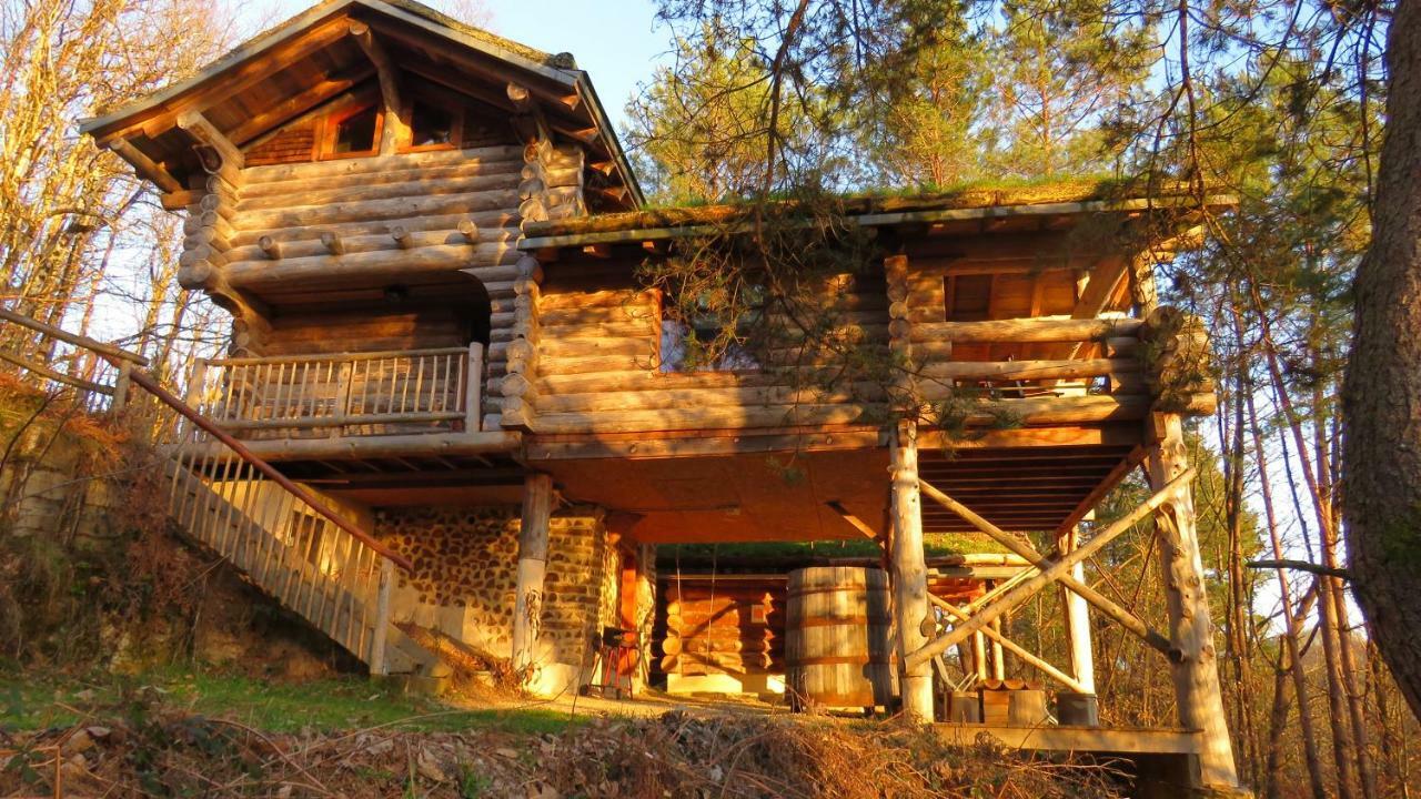 La Cabane De Hans Saint-Martial-de-Gimel 外观 照片